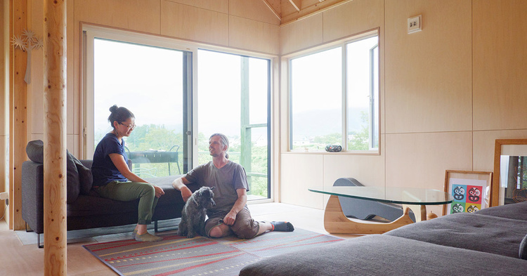 羊蹄山とニセコ連峰を見渡せる三角屋根の注文住宅/ニセコ町・Rさん　晃和住宅