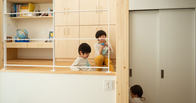 子育て奮闘中のママが楽になる！収納アイディアが光る家　帯広市Sさん プラスワイド