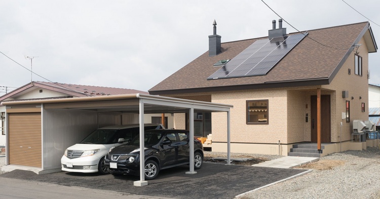 和モダンでZEH目指したパッシブ換気の家 帯広市Mさん / イゼンホーム