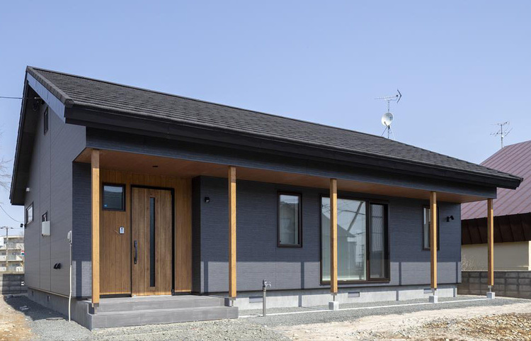 高断熱・高気密、耐震にこだわった開放的な平屋の家／北広島市Y邸／リビングワーク