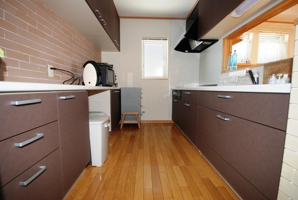 キッチンはゴミの収納スペースや親子で調理できる広さなどの要望が実現