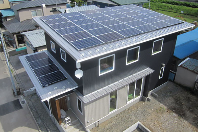 スケルトン・インフィル→間取り可変型ZEH住宅／函館市Ｋ邸