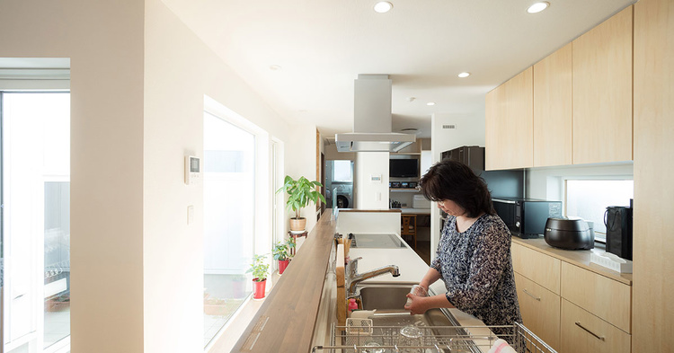 綿密に計画した収納とファース工法で快適な暮らしを実現･石狩市Hさん／サンケイ建匠