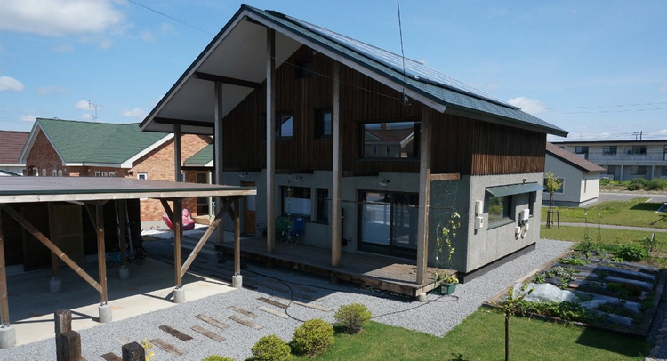 ZEHの家でエコ生活/東川町・K邸/藤井光雄工務店