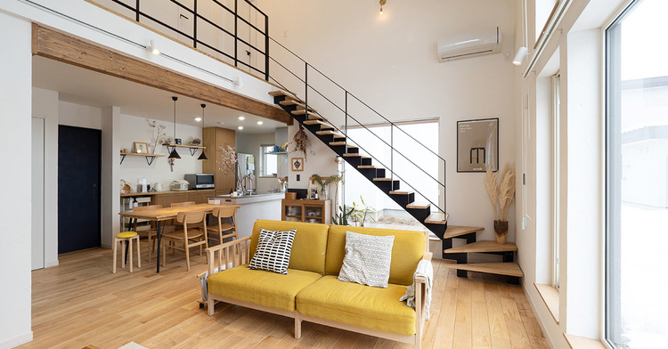 家族がくつろげる北欧シンプル・ナチュラルな家　音更町I邸／株式会社プラスワイド