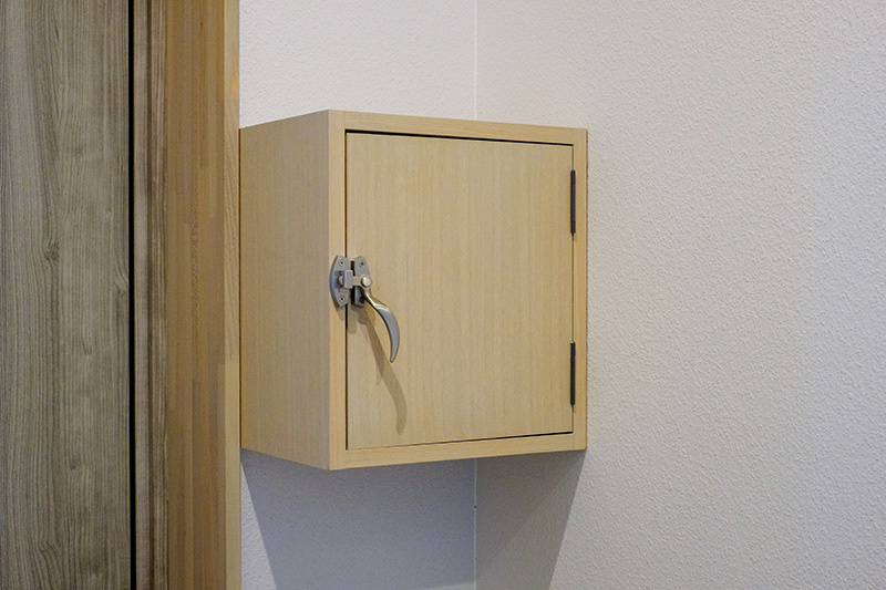 奥野工務店2020モデルハウス気密郵便受け