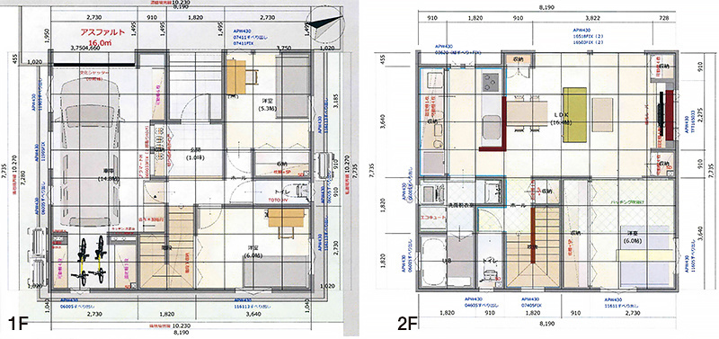 奥野工務店2020モデルハウス平面図