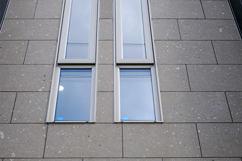 奥野工務店・札幌軟石の外装