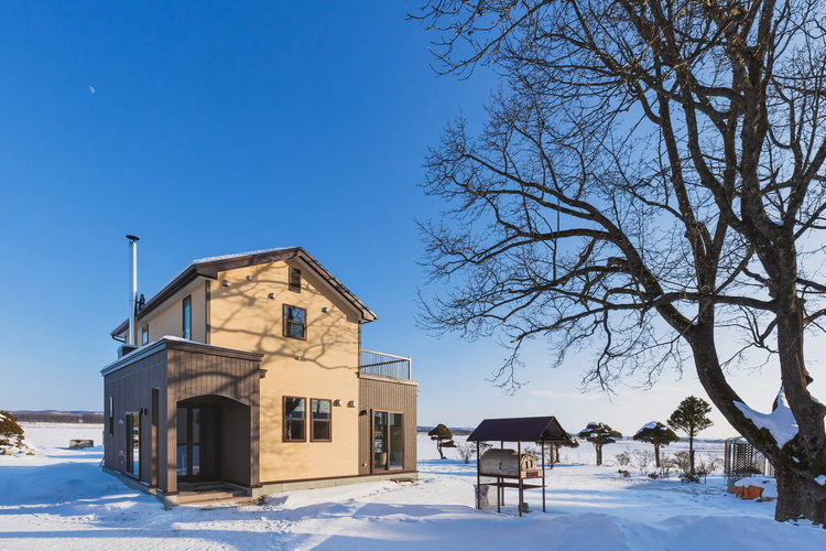 ウッドボイラーで薪を有効利用　エコを楽しむ家/音更町山川邸　赤坂建設