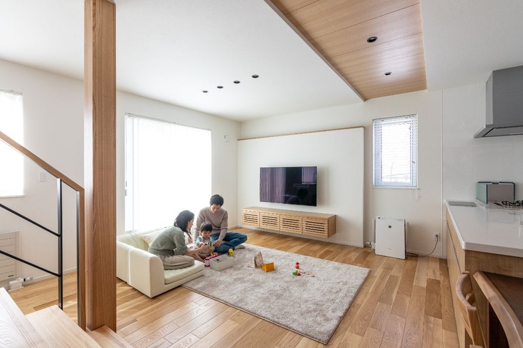 北欧モダンな街中のコンパクトハウス 旭川市・Mさん