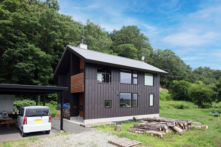 札幌近郊でヤギやホタルのいる田園生活　当別町Kさん