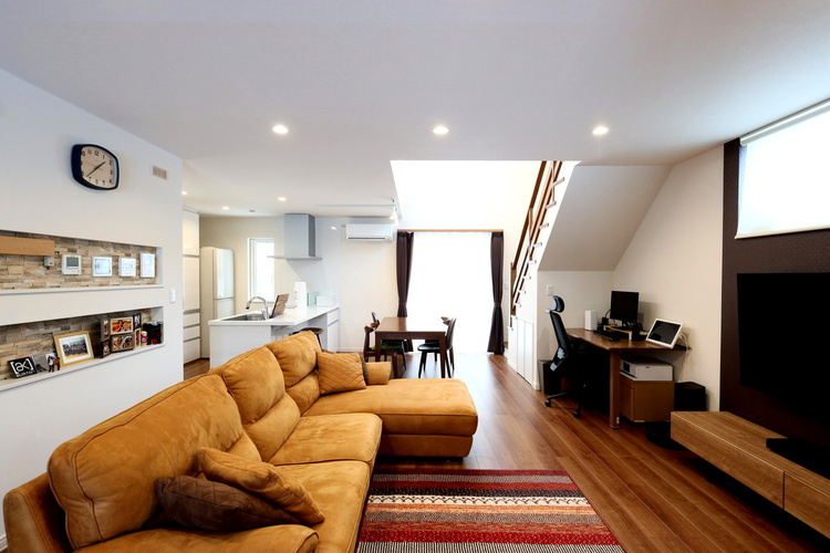 風水を採り入れた間取り・調湿に優れた快適な空気環境の家　札幌市南区Tさん