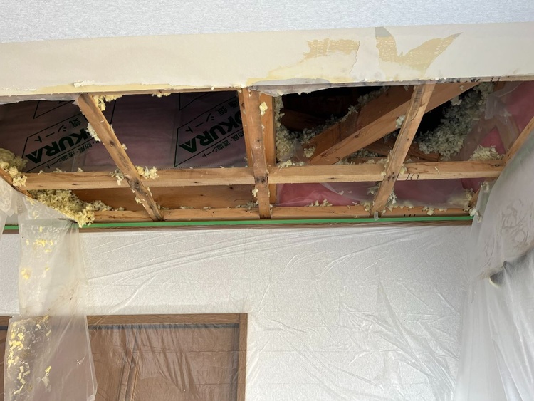 我が家を突然襲った雨漏りの解決方法　江別市Fさん／建匠