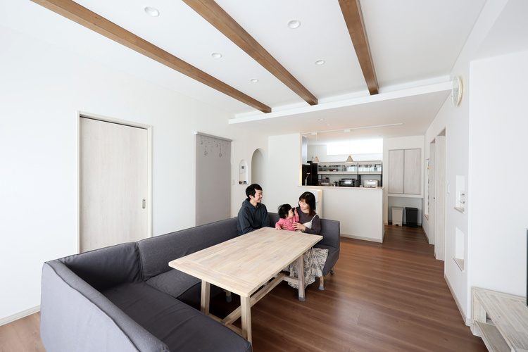 医療関係の仕事に就く夫婦が、将来を見据えて選んだ平屋建て 岩見沢市