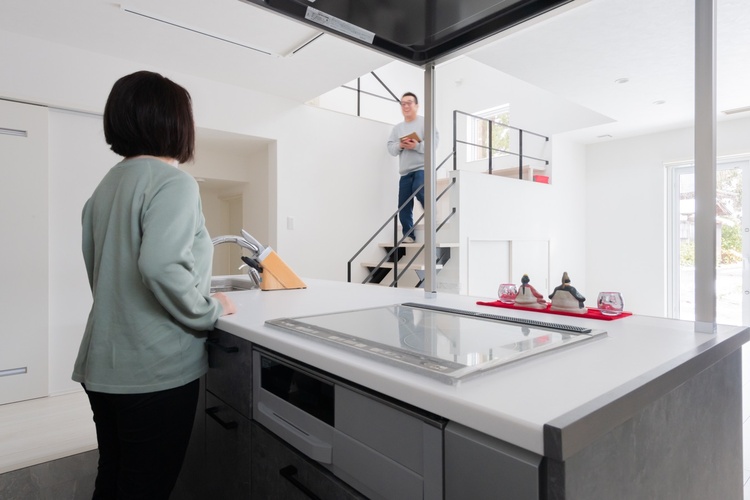 「スキップフロアで家族の笑顔が増えました」秋田県仙北市／村上工務店