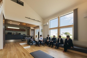 集まって楽しい、ダウンフロアリビングのある農家住宅/音更町Yさん