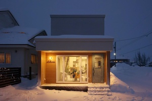 美容室「alohana hair works」は建物の開放感や内装、断熱性能も魅力／千歳・生杉建設