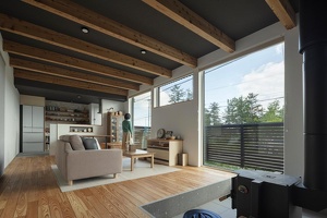 薪ストーブと手作りの時間を楽しむ小さな家/音更町Aさん