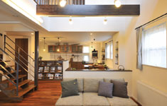 家族が集う新提案！コミュニケーションカウンターがあるイネスホームの新モデルハウス