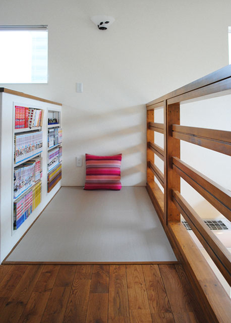 思わずゴロンとしたくなる畳スペース。こういう場所が欲しい!と思う人は少なくないのでは