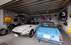 愛車と過ごす「男の城」。クルマ好きが建てた絶景ガレージハウス　札幌市・Kさん／アウラ建築設計事務所