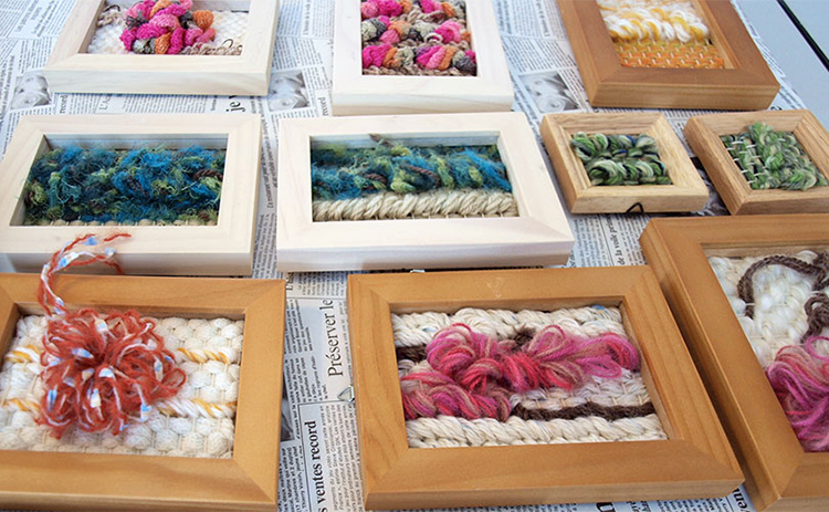 Ｅａｓｅ＋でかわいい「モコモコ パイル織りづくり教室」！