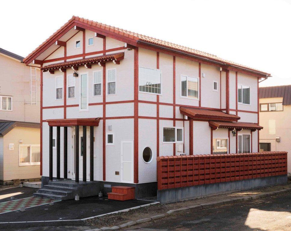 オーナーのご両親も安心の丈夫な設計。遊び心を加えた和の家　札幌市東区・Fさん