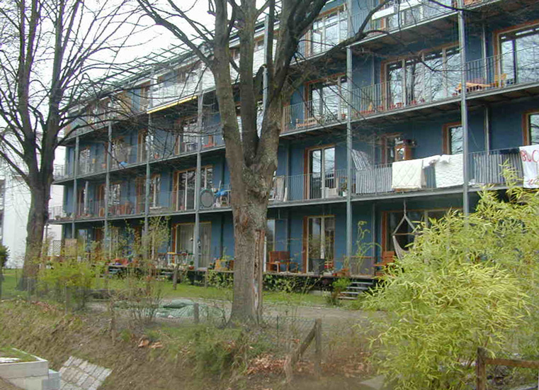 ドイツの環境先進都市・フライブルグのエコ団地「ヴォーバン」のパッシブハウス