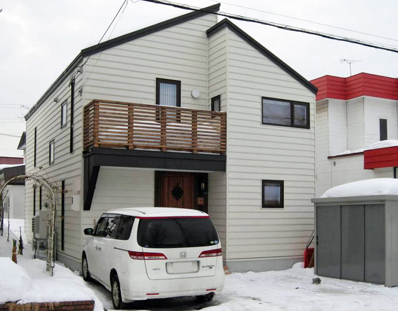 大規模リフォームの予算で思い通りの注文住宅に　札幌市・Ｉさん／白田建築事務所