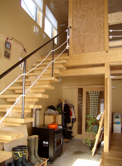 土間のある空間構成