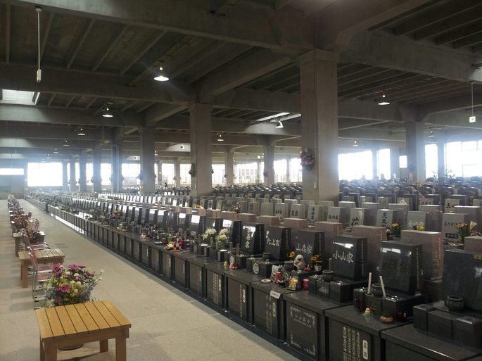 新琴似。北の杜御廟　いつでもお墓参りができる良さ・・・。