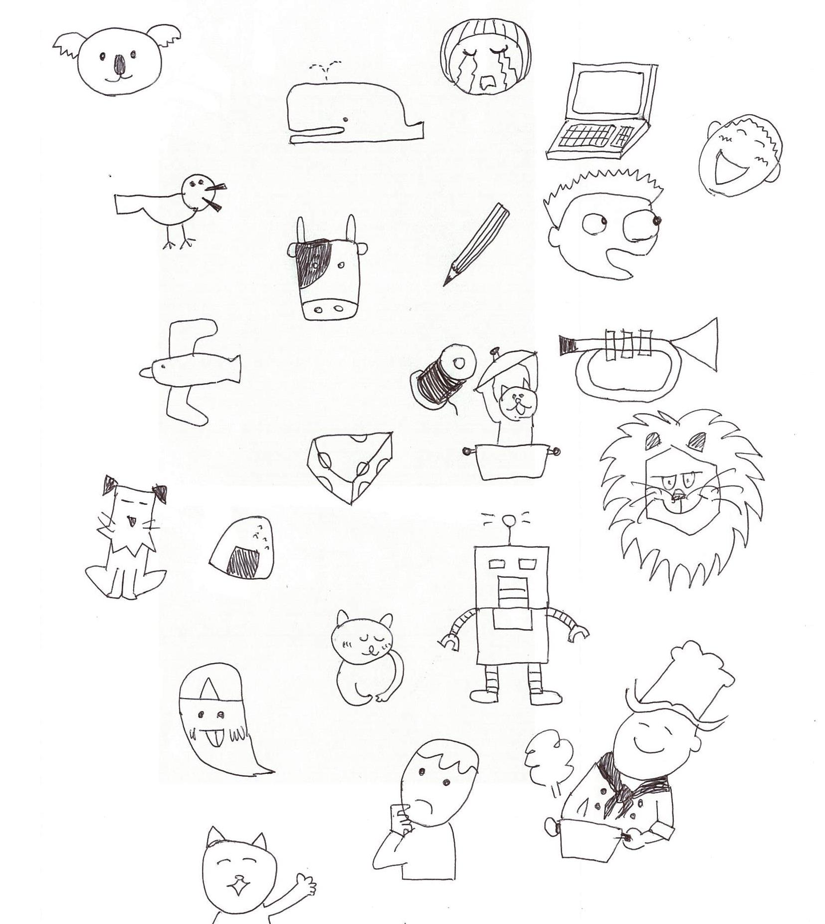 イラストを描こうともしない人生・・・