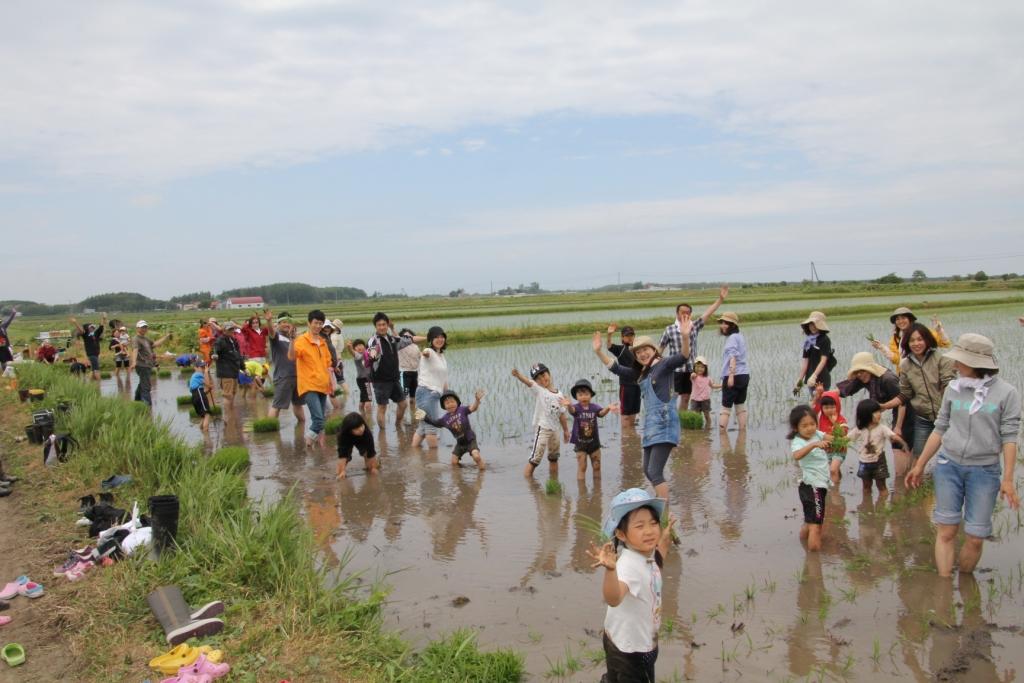 るるる♪キッチンガーデンくらぶ　第1回・田植えとジンギスカンの会に参加しました～！