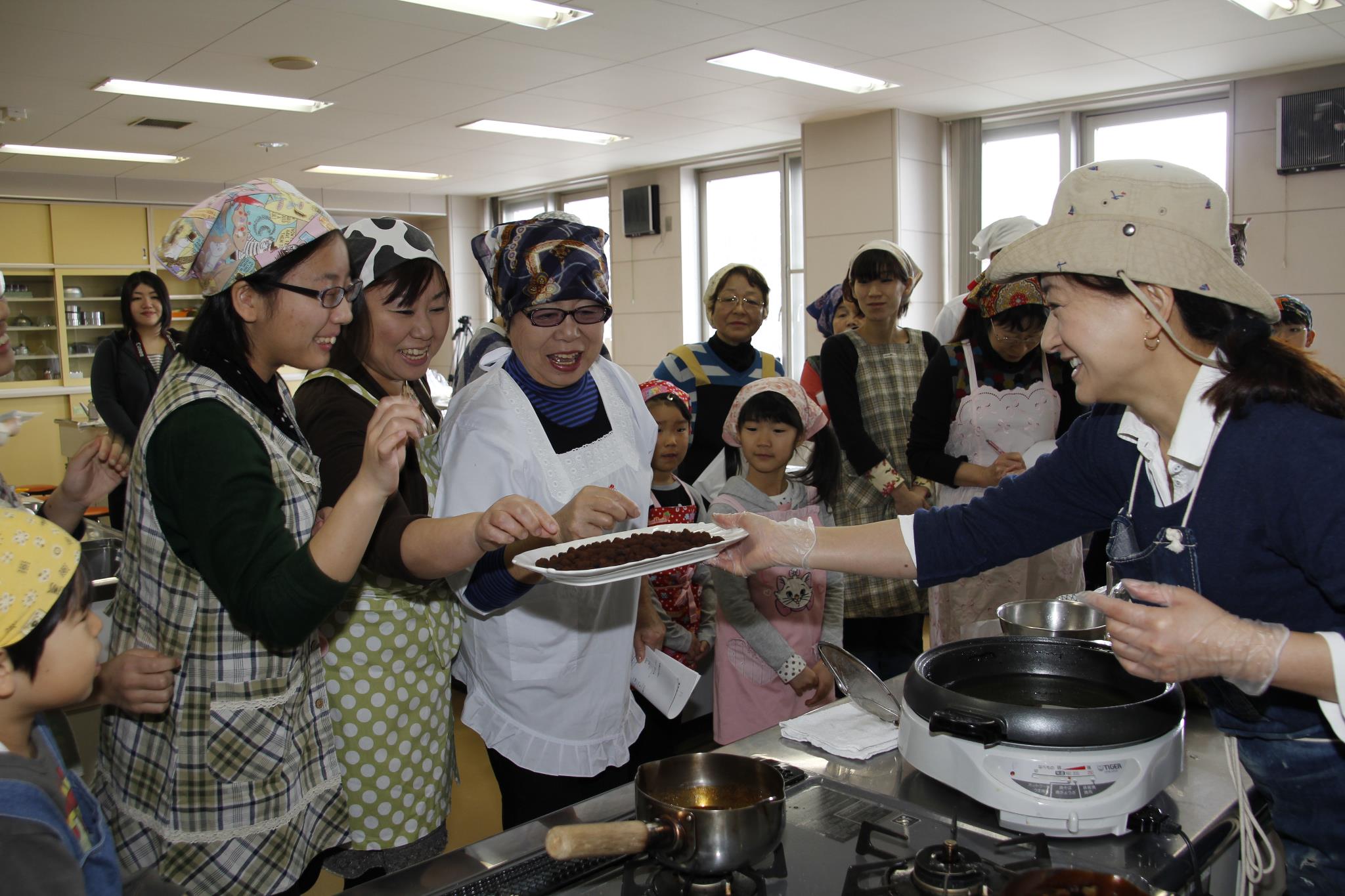 おやつづくり教室大盛況でした！石狩で料理教室開催。